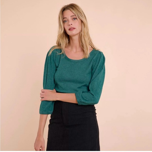 Sweewe shoulder pleats sweater - Picture 3 of 5